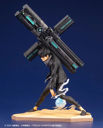 Trigun Stampede - Nicholas D. Wolfwood - ARTFX J - 1/8 - Trigun Stampede Ver. (Kotobukiya)ㅤ – Kotobukiya as Manufacturer – ActionFigure Brasil — close