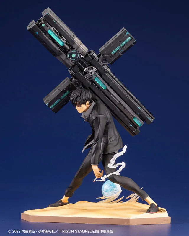 Trigun Stampede - Nicholas D. Wolfwood - ARTFX J - 1/8 - Trigun Stampede Ver. (Kotobukiya)ㅤ – Kotobukiya as Manufacturer – ActionFigure Brasil