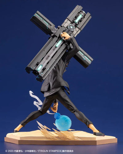 Trigun Stampede - Nicholas D. Wolfwood - ARTFX J - 1/8 - Trigun Stampede Ver. (Kotobukiya)ㅤ – Kotobukiya as Manufacturer – ActionFigure Brasil — embalagem