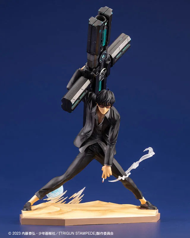 Trigun Stampede - Nicholas D. Wolfwood - ARTFX J - 1/8 - Trigun Stampede Ver. (Kotobukiya)ㅤ – Kotobukiya as Manufacturer – ActionFigure Brasil