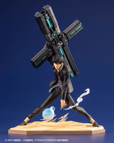 Trigun Stampede - Nicholas D. Wolfwood - ARTFX J - 1/8 - Trigun Stampede Ver. (Kotobukiya)ㅤ – Kotobukiya as Manufacturer – ActionFigure Brasil — iluminação de estúdio