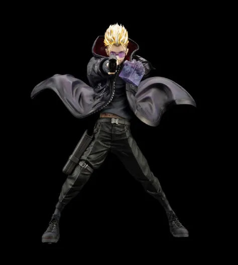 Trigun Stampede - Vash the Stampede - ARTFX J - 1/8 - -The Gunman in Black-, Trigun Stampede Ver. (Kotobukiya) [Shop Exclusive]ㅤ – Kotobukiya – ActionFigure Brasil