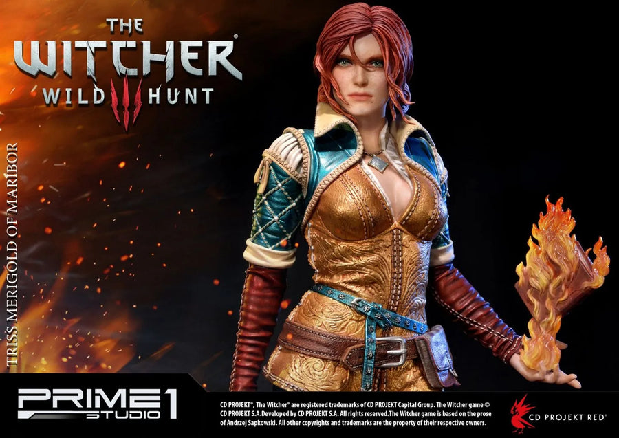 Triss (Exclusive Version) The Witcher 3: Wild Hunt – Prime1Studio – ActionFigure Brasil