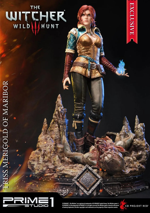 Triss (Exclusive Version) The Witcher 3: Wild Hunt – Prime1Studio – ActionFigure Brasil