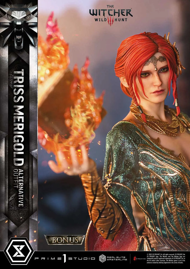 Triss Merigold (Bonus Version) The Witcher 3: Wild Hunt – Prime1Studio – ActionFigure Brasil