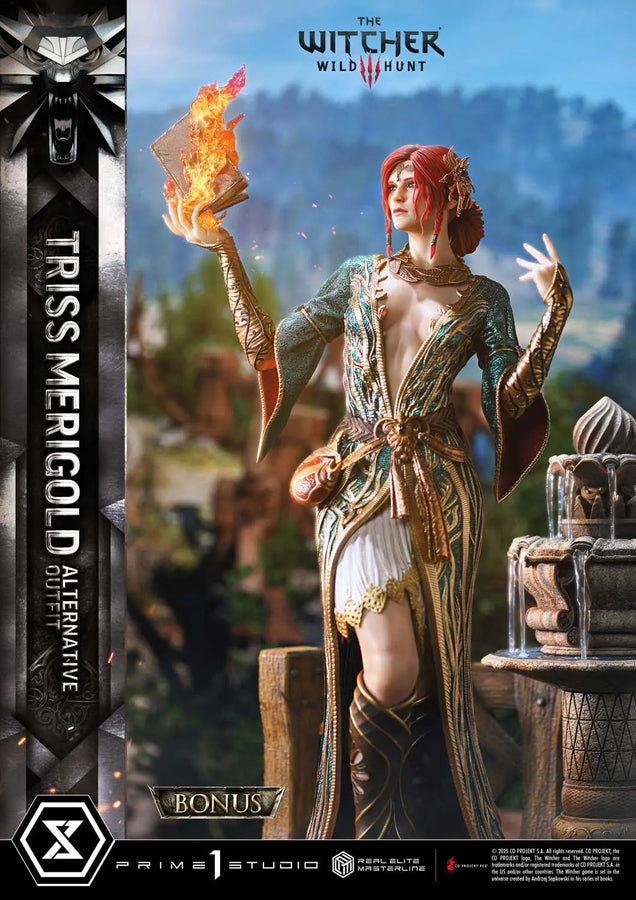 Triss Merigold (Bonus Version) The Witcher 3: Wild Hunt – Prime1Studio – ActionFigure Brasil