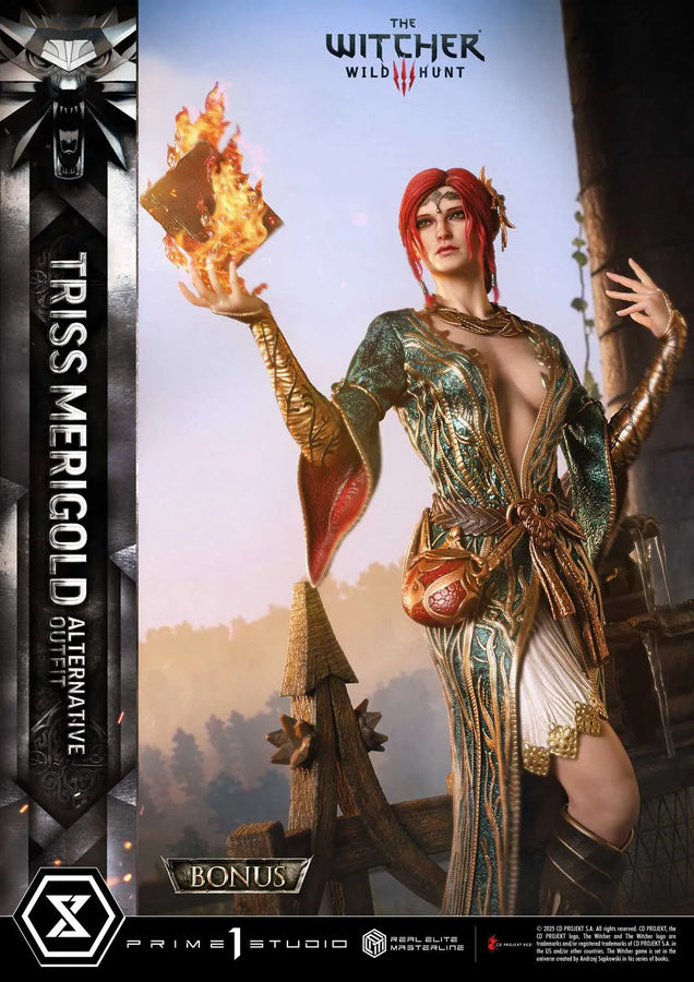 Triss Merigold (Bonus Version) The Witcher 3: Wild Hunt – Prime1Studio – ActionFigure Brasil