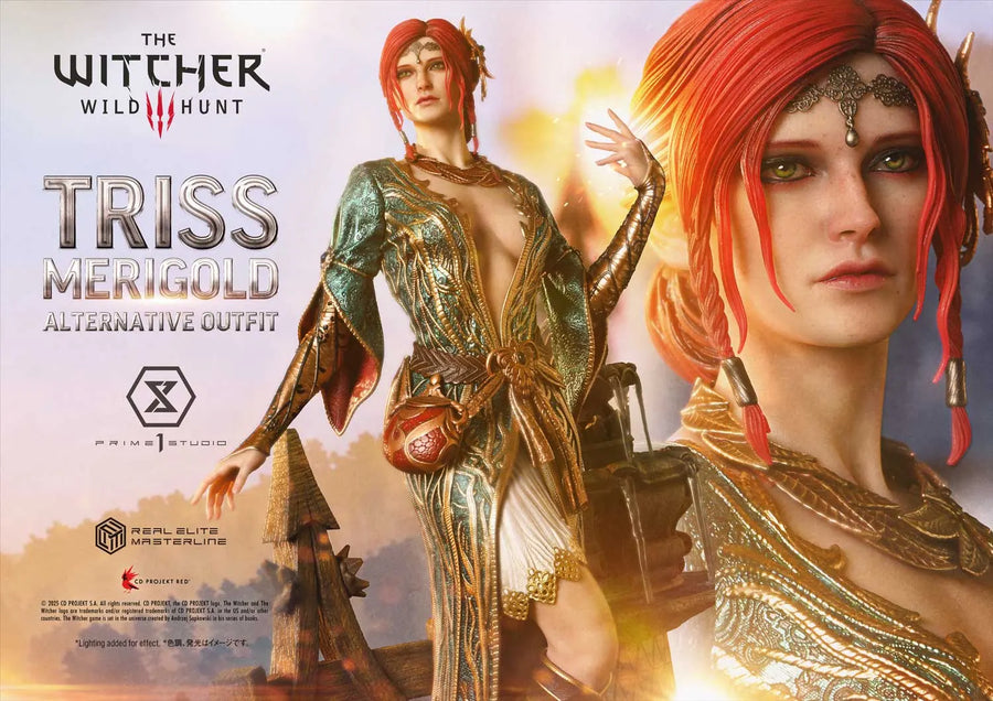 Triss Merigold (Bonus Version) The Witcher 3: Wild Hunt – Prime1Studio – ActionFigure Brasil