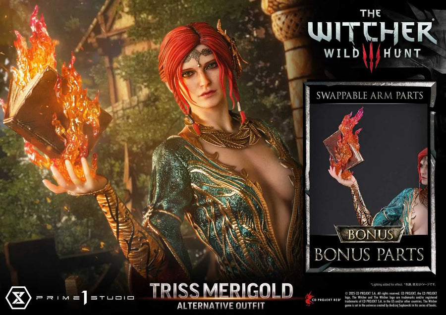 Triss Merigold (Bonus Version) The Witcher 3: Wild Hunt – Prime1Studio – ActionFigure Brasil
