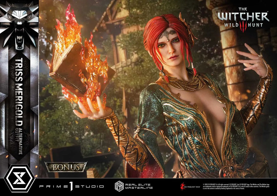 Triss Merigold (Bonus Version) The Witcher 3: Wild Hunt – Prime1Studio – ActionFigure Brasil