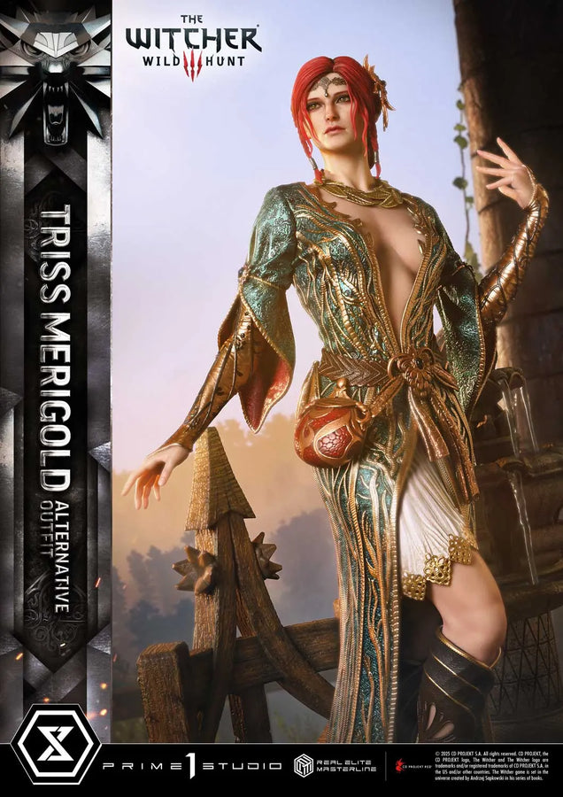 Triss Merigold (Bonus Version) The Witcher 3: Wild Hunt – Prime1Studio – ActionFigure Brasil