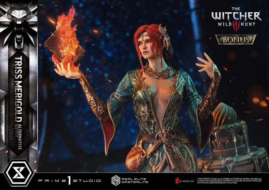 Triss Merigold (Bonus Version) The Witcher 3: Wild Hunt – Prime1Studio – ActionFigure Brasil