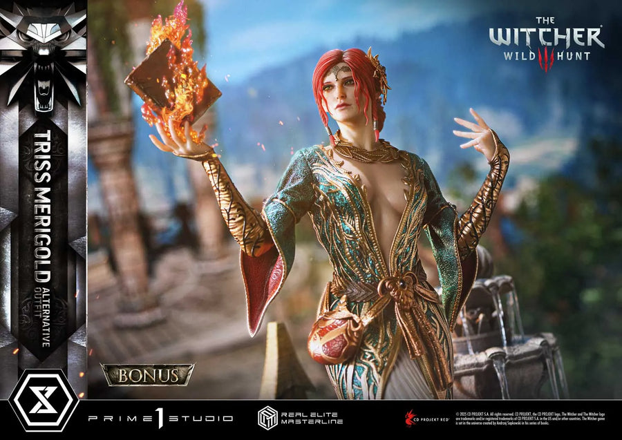 Triss Merigold (Bonus Version) The Witcher 3: Wild Hunt – Prime1Studio – ActionFigure Brasil