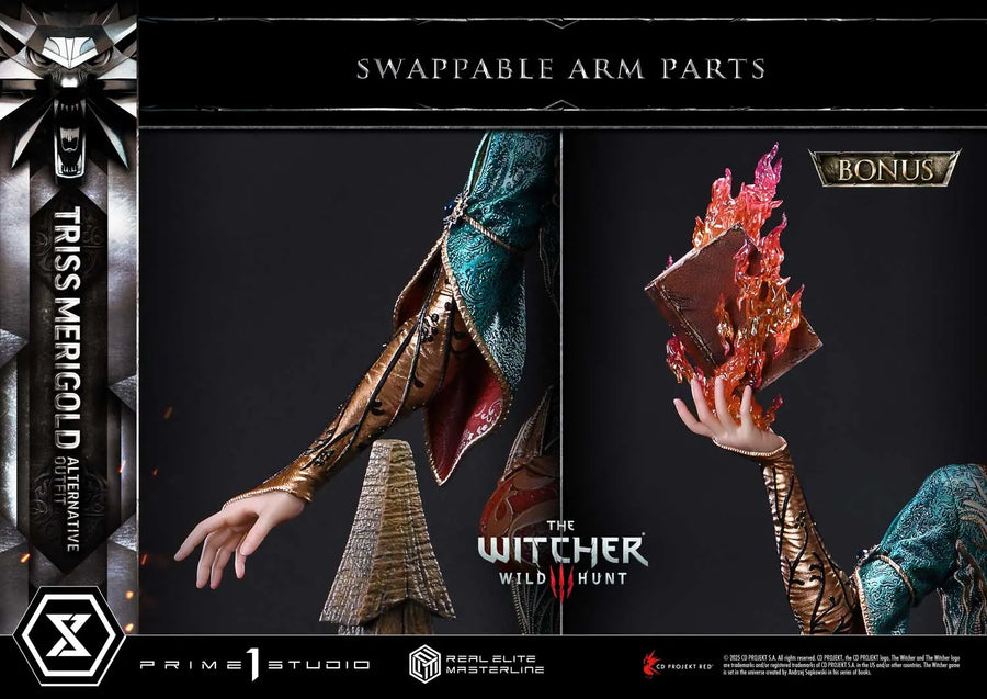 Triss Merigold (Bonus Version) The Witcher 3: Wild Hunt – Prime1Studio – ActionFigure Brasil