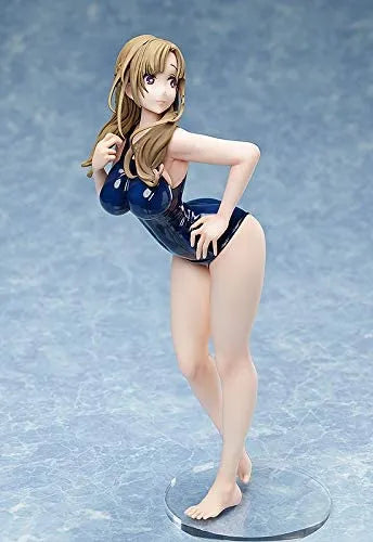 Tsuujou Kougeki ga Zentai Kougeki de Ni-kai Kougeki no Okaasan wa Suki desu ka? - Oosuki Mamako - 1/7 - School Swimsuit Ver. (FREEing)ㅤ – FREEing – ActionFigure Brasil — ângulo diferente