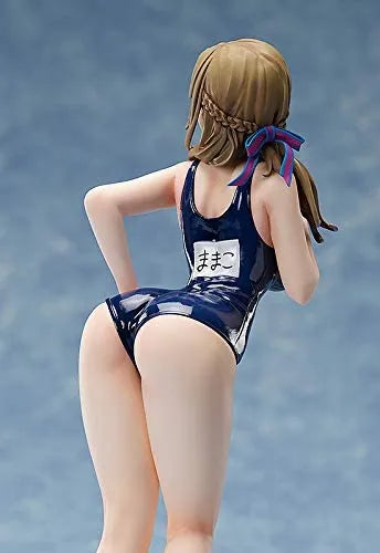 Tsuujou Kougeki ga Zentai Kougeki de Ni-kai Kougeki no Okaasan wa Suki desu ka? - Oosuki Mamako - 1/7 - School Swimsuit Ver. (FREEing)ㅤ – FREEing – ActionFigure Brasil