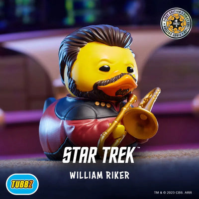 TUBBZ / Star Trek: William T Riker Rubber Duckㅤ – Numsekar – ActionFigureBrasil — acessórios