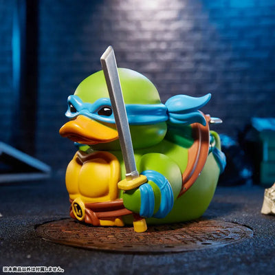 TUBBZ / TMNT Teenage Mutant Ninja Turtles: Leonardo Rubber Duckㅤ – Numsekar – ActionFigure Brasil — embalagem