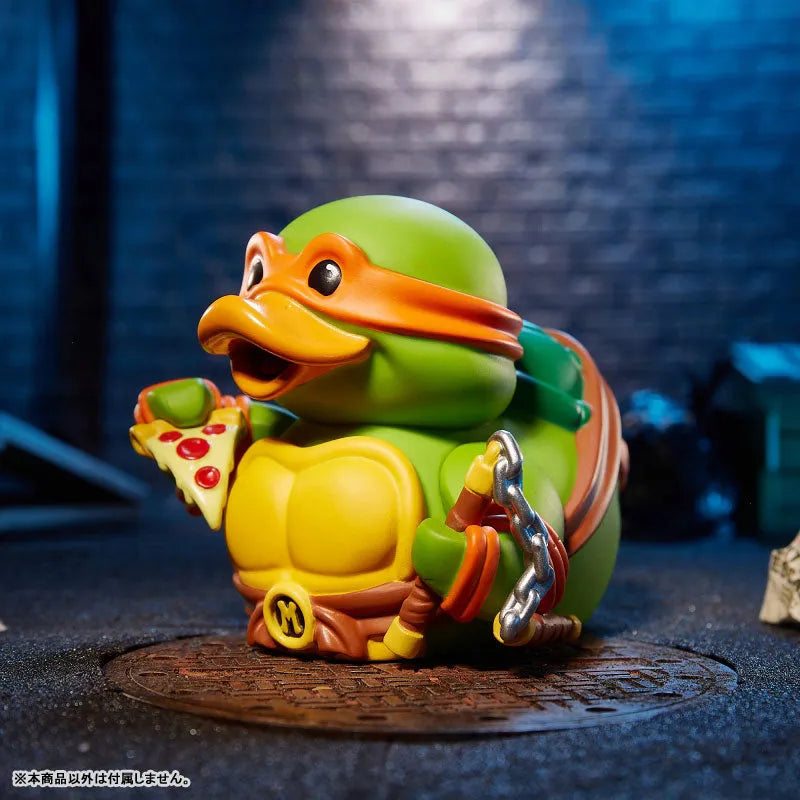 TUBBZ / TMNT Teenage Mutant Ninja Turtles: Michelangelo Rubber Duckㅤ – Numsekar – ActionFigureBrasil