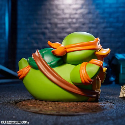 TUBBZ / TMNT Teenage Mutant Ninja Turtles: Michelangelo Rubber Duckㅤ – Numsekar – ActionFigureBrasil — detalhe do produto