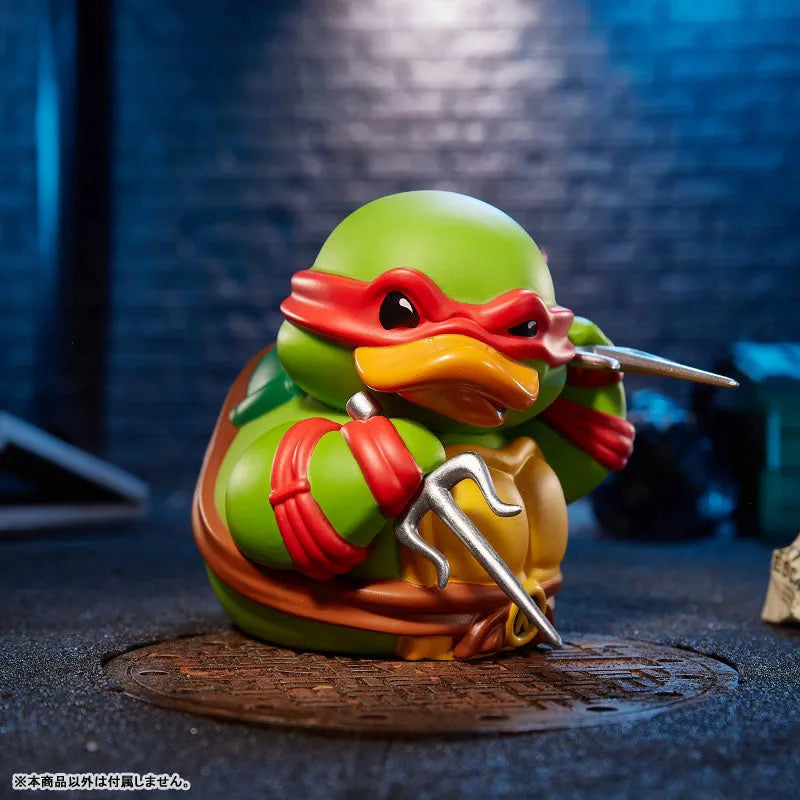 TUBBZ / TMNT Teenage Mutant Ninja Turtles: Raphael Rubber Duckㅤ – Numsekar – ActionFigureBrasil