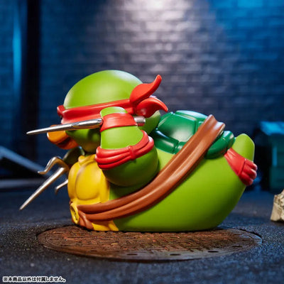TUBBZ / TMNT Teenage Mutant Ninja Turtles: Raphael Rubber Duckㅤ – Numsekar – ActionFigureBrasil — ângulo diferente