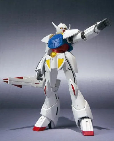 Turn A Gundam - SYSTEM ∀-99 (WD-M01) ∀ Gundam - Robot Damashii <Side MS> - Robot Damashii (Bandai)ㅤ – Bandai – ActionFigureBrasil — ângulo diferente