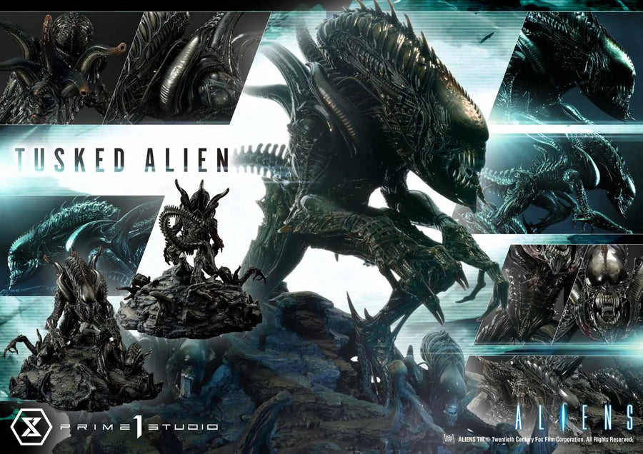 Tusked Alien (Bonus Version) Aliens (Comics) – Prime1Studio – ActionFigure Brasil