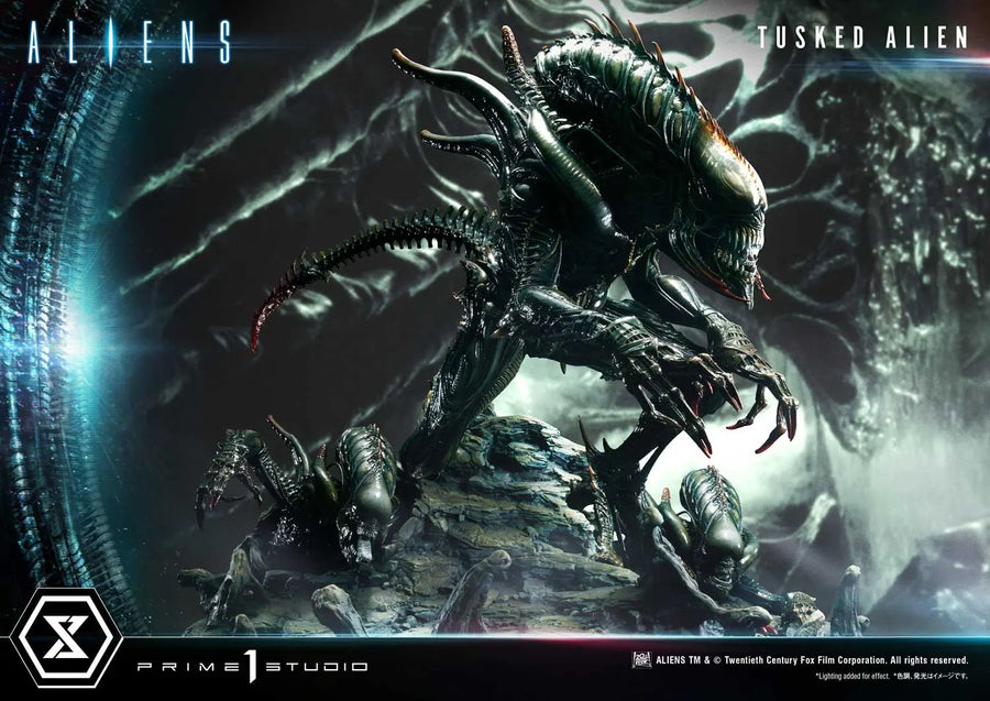 Tusked Alien (Bonus Version) Aliens (Comics) – Prime1Studio – ActionFigure Brasil