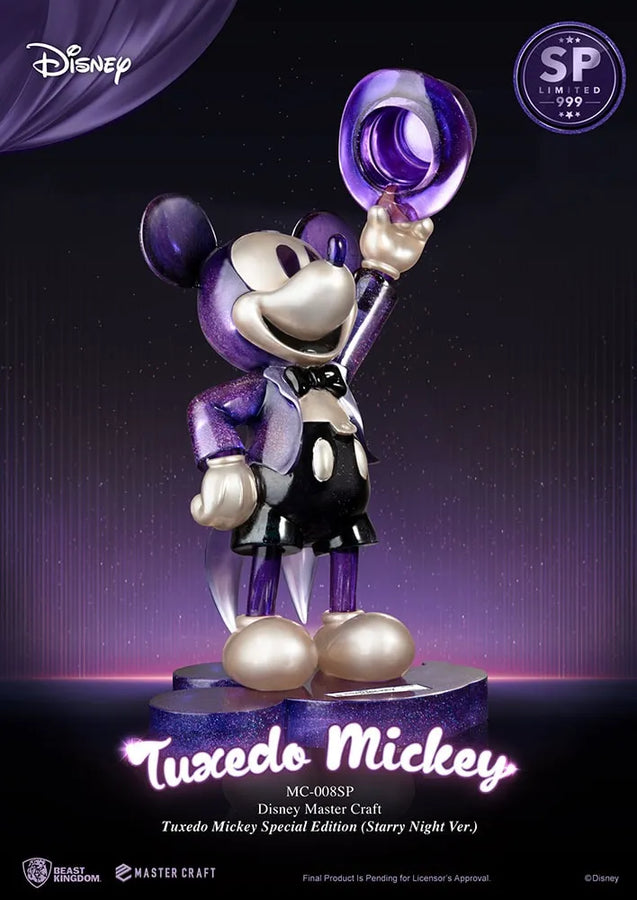 Tuxedo Mickey Special Edition (Starry Night Ver.) - LIMITED EDITION: 999 – Beast Kingdom – ActionFigure Brasil