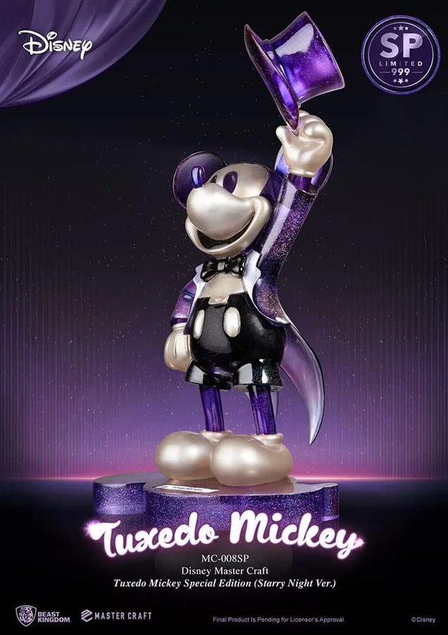 Tuxedo Mickey Special Edition (Starry Night Ver.) - LIMITED EDITION: 999 – Beast Kingdom – ActionFigure Brasil