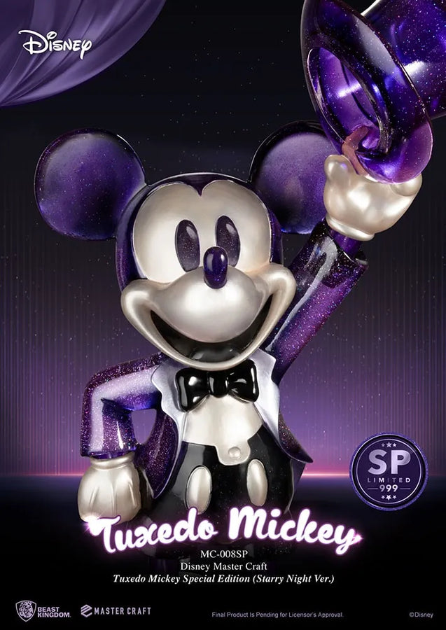 Tuxedo Mickey Special Edition (Starry Night Ver.) - LIMITED EDITION: 999 – Beast Kingdom – ActionFigure Brasil