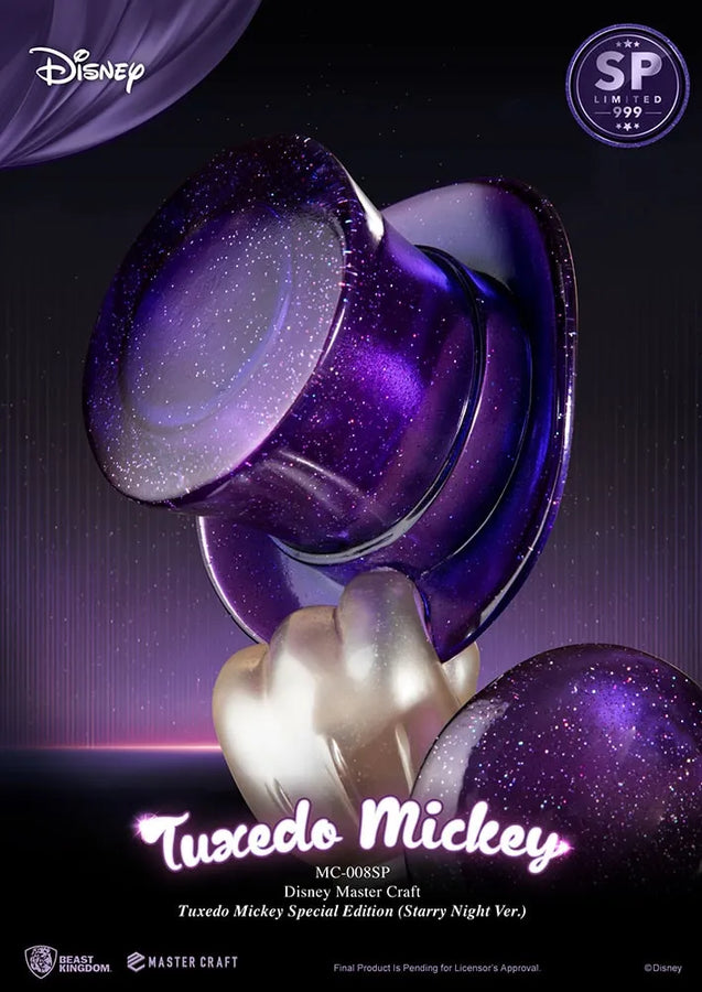 Tuxedo Mickey Special Edition (Starry Night Ver.) - LIMITED EDITION: 999 – Beast Kingdom – ActionFigure Brasil