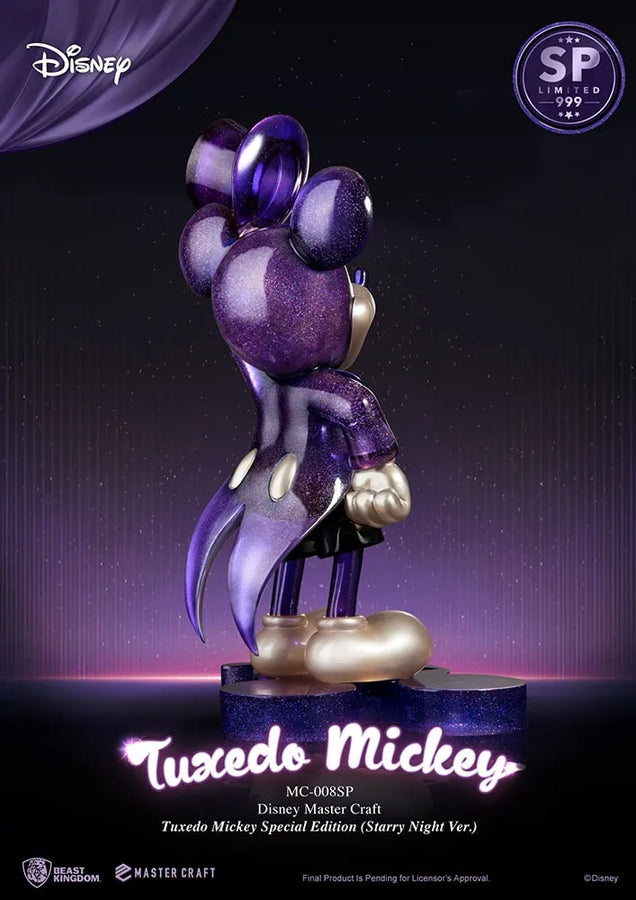 Tuxedo Mickey Special Edition (Starry Night Ver.) - LIMITED EDITION: 999 – Beast Kingdom – ActionFigure Brasil