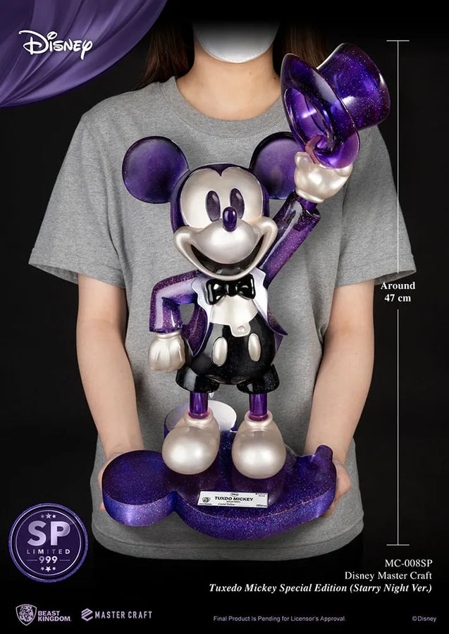 Tuxedo Mickey Special Edition (Starry Night Ver.) - LIMITED EDITION: 999 – Beast Kingdom – ActionFigure Brasil