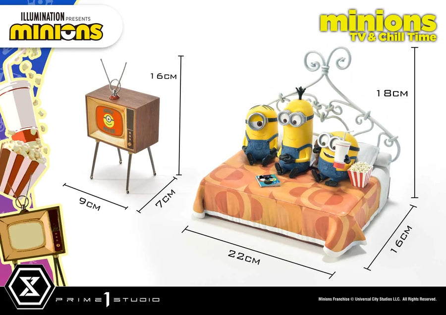 TV & Chill Time (Regular Version) Minions – Prime1Studio – ActionFigure Brasil