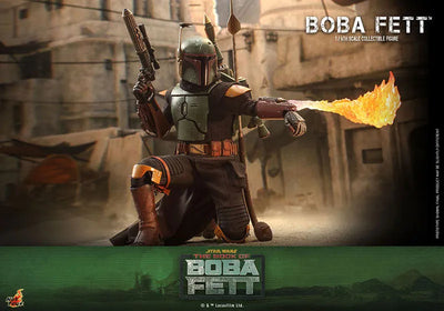 TV Masterpiece "The Book of Boba Fett" 1/6 Scale Figure Boba Fettㅤ – Hot Toys – ActionFigureBrasil — ângulo diferente