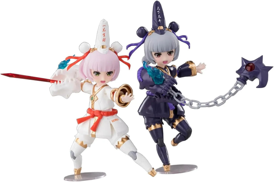 Twins of the Underworld - Blanka & Noir - 1/12 (E-model)ㅤ – E-model – ActionFigure Brasil