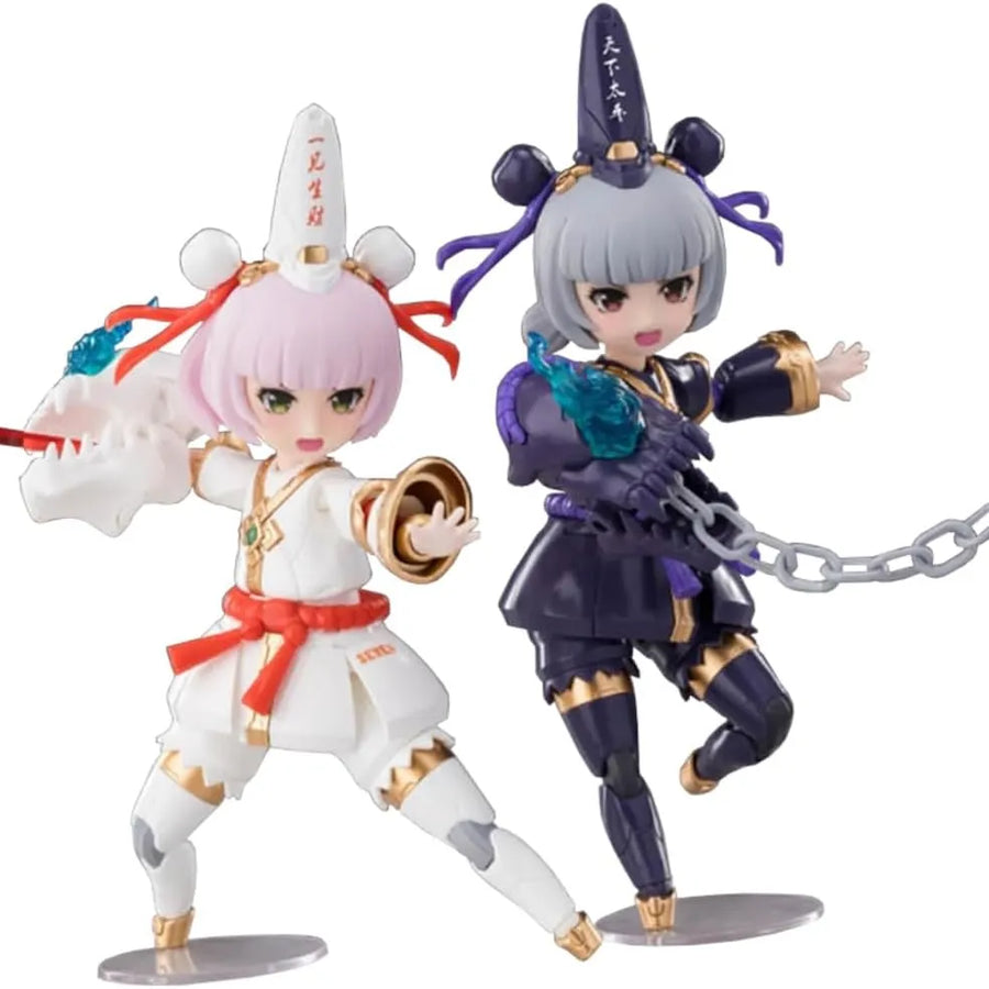 Twins of the Underworld - Blanka & Noir - 1/12 (E-model)ㅤ – E-model – ActionFigure Brasil