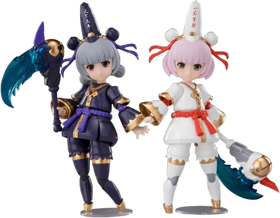 Twins of the Underworld - Blanka & Noir - With Character Card (E-model)ㅤ – E-model – ActionFigure Brasil