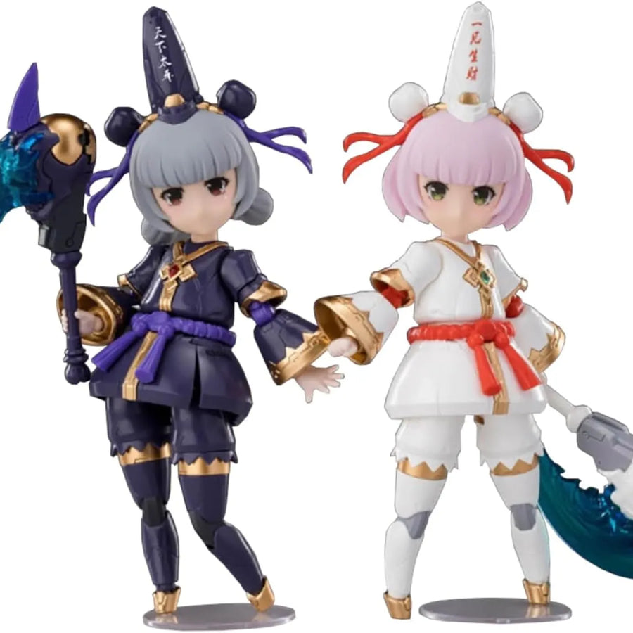 Twins of the Underworld - Blanka & Noir - With Character Card (E-model)ㅤ – E-model – ActionFigure Brasil