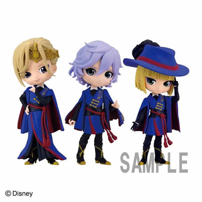 Twisted Wonderland - Vil Schoenheit - Rook Hunt - Epel Felmier - Disney Twisted Wonderland Q Posket Petit vol.6 - Q Posket Petit - Set of 3 (Bandai Spirits)ㅤ – Bandai Spirits – ActionFigure Brasil