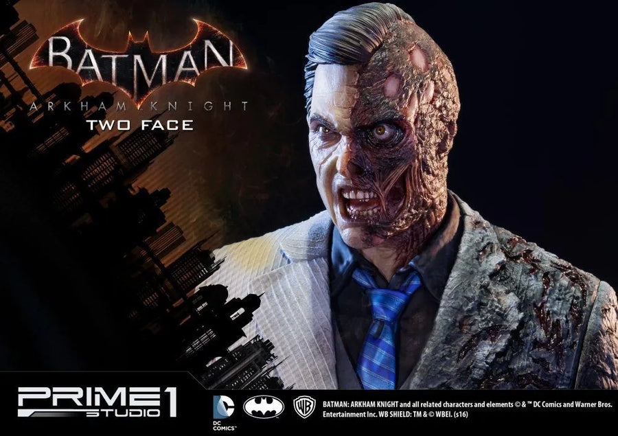 TwoFace (Regular Version) Batman: Arkham Knight – Prime1Studio – ActionFigure Brasil