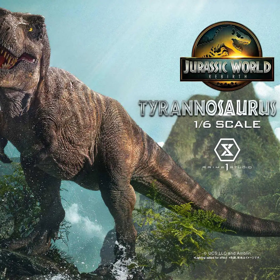 Tyrannosaurus Rex 1/6 scale (Bonus Version) Jurassic World Rebirth – Prime1Studio – ActionFigure Brasil