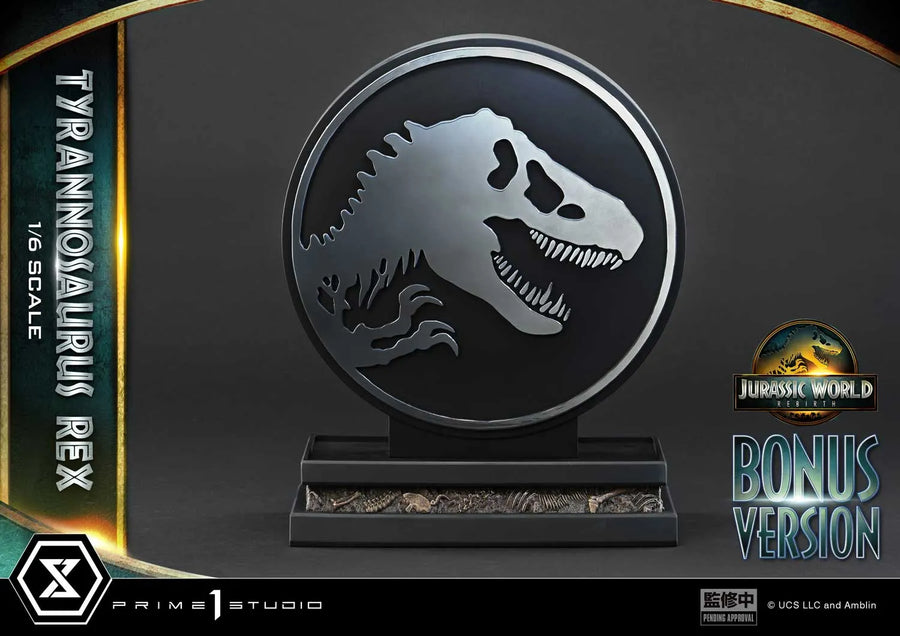 Tyrannosaurus Rex 1/6 scale (Bonus Version) Jurassic World Rebirth – Prime1Studio – ActionFigure Brasil