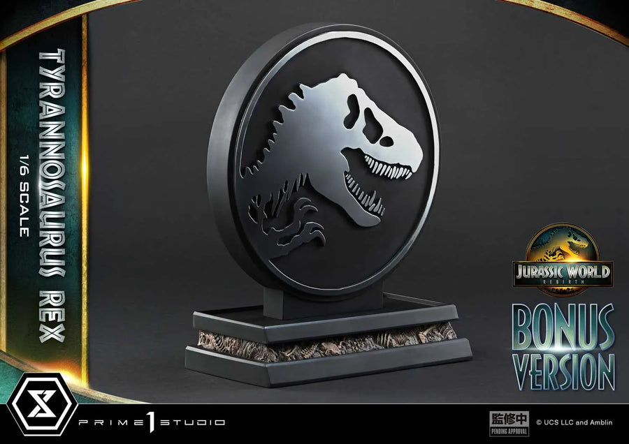 Tyrannosaurus Rex 1/6 scale (Bonus Version) Jurassic World Rebirth – Prime1Studio – ActionFigure Brasil