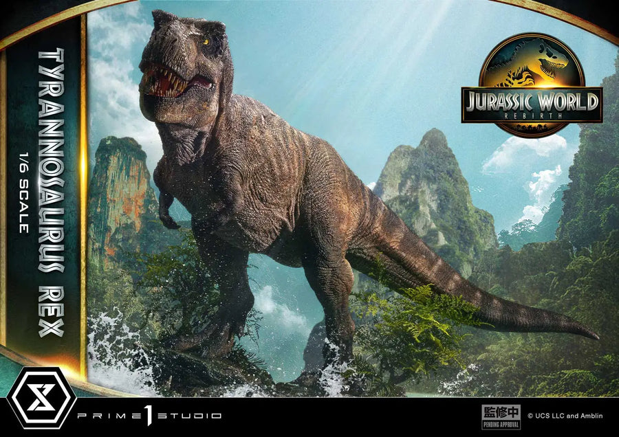 Tyrannosaurus Rex 1/6 scale (Bonus Version) Jurassic World Rebirth – Prime1Studio – ActionFigure Brasil