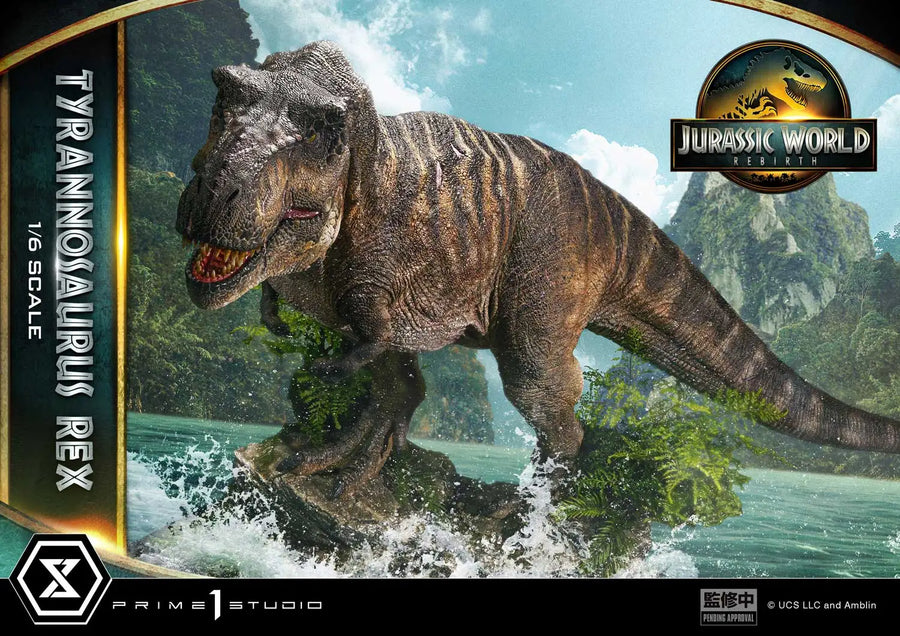 Tyrannosaurus Rex 1/6 scale (Bonus Version) Jurassic World Rebirth – Prime1Studio – ActionFigure Brasil