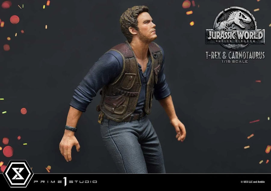 Tyrannosaurus-Rex & Carnotaurus (Deluxe Version) Jurassic World: Fallen Kingdom (Film) – Prime1Studio – ActionFigure Brasil