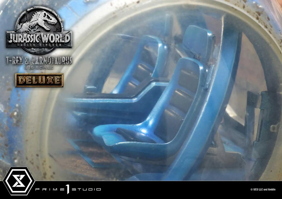 Tyrannosaurus-Rex & Carnotaurus (Deluxe Version) Jurassic World: Fallen Kingdom (Film) – Prime1Studio – ActionFigure Brasil